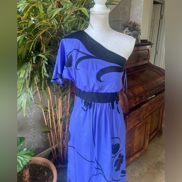 TIBI ladies NWT 100% silk one shoulder dress. Size 4. Zipper on side gor… - Picture 5 of 16